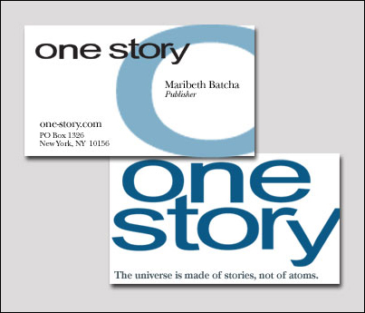 One Story business card